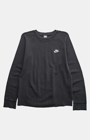 2000s Nike Black Crew Neck Sweatshirt image number 1