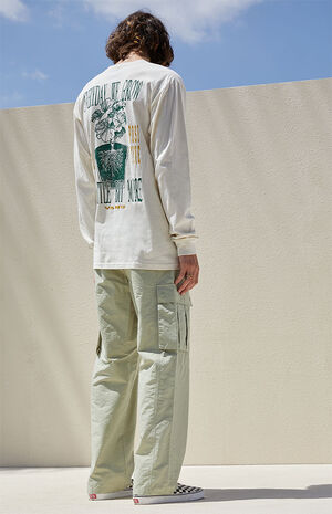 Green Baggy Cargo Pants image number 1