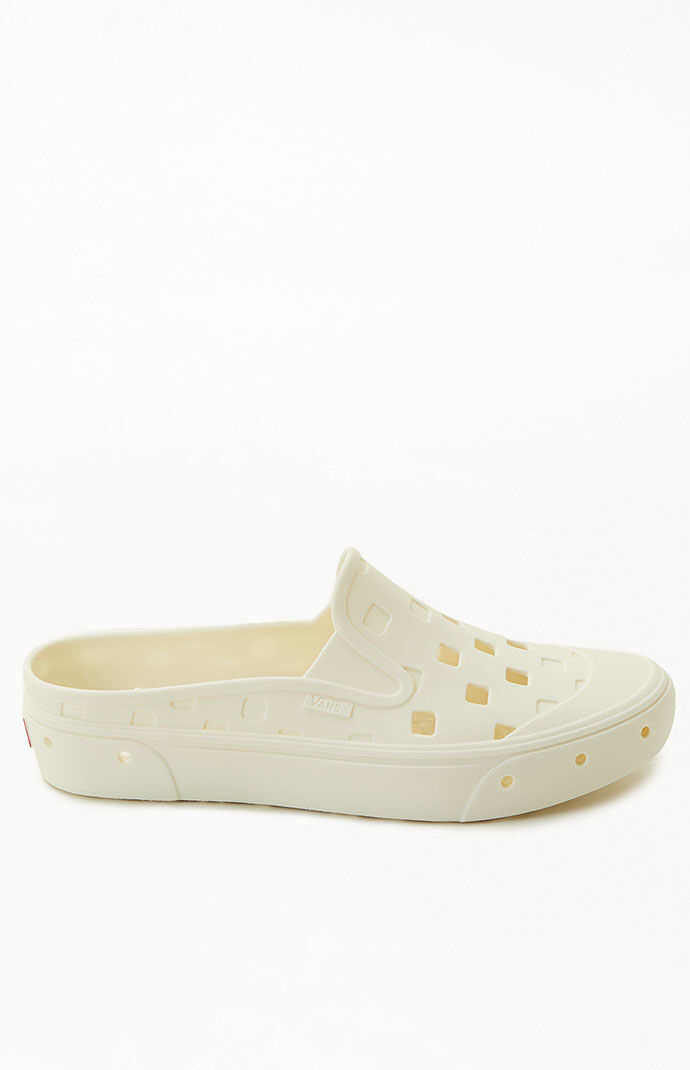 White slip shop on vans pacsun