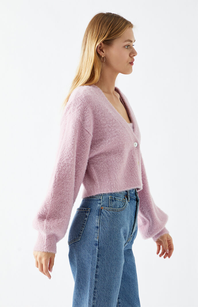 Fuzzy Cardigan