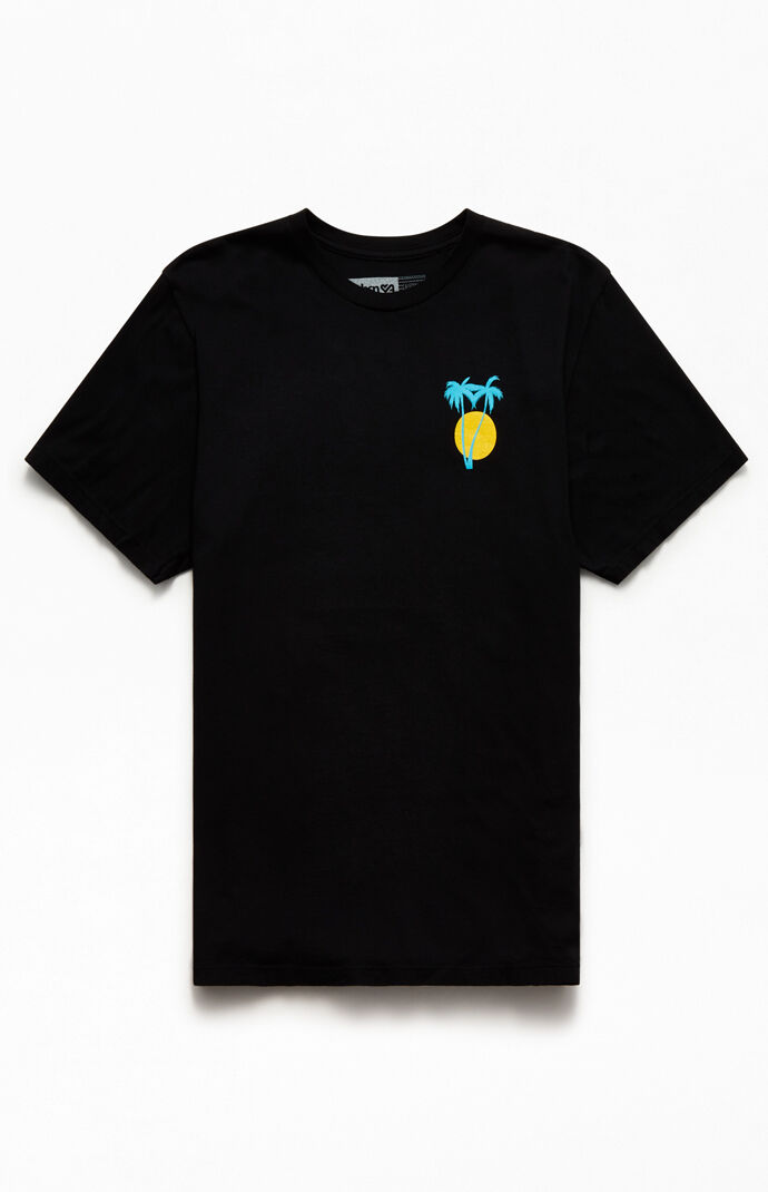 Sunset Palm Tree Short Sleeve T-Shirt