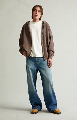 Blake Extreme Baggy Jeans Cowboy Medium Blue Tint image number 1