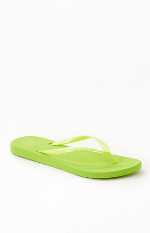 Women's Green Playa Sandals image number 1