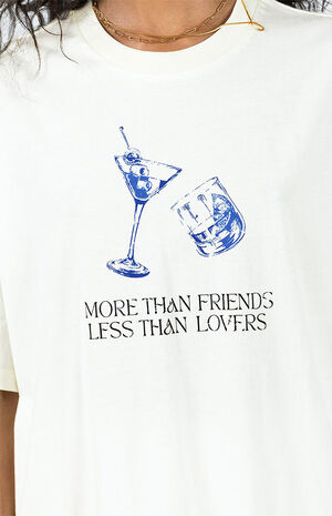 Organic More Than Friends Oversized T-Shirt image number 5