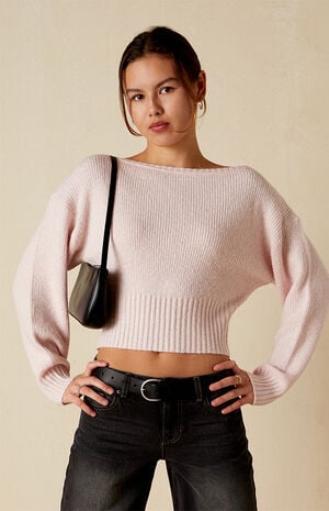 Cosette Ribbed Off-The-Shoulder Sweater