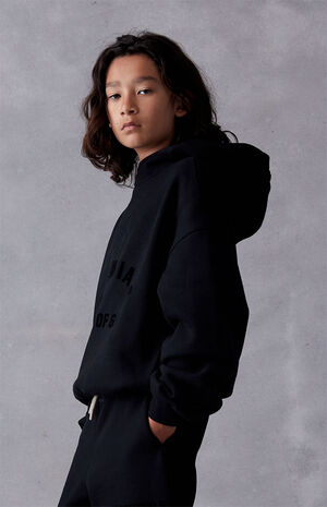 Essentials Jet Black&nbsp;Hoodie image number 3