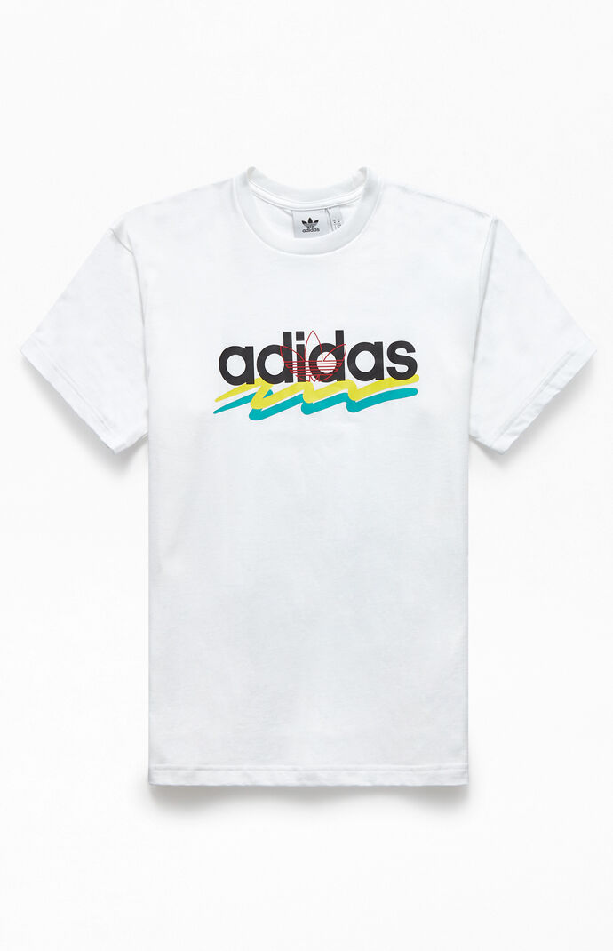White Brush Stroke T-Shirt