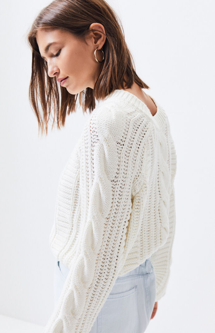 Nixie Cable Stitch Sweater