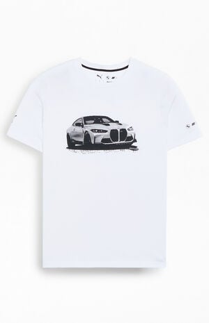 BMW MM4 CSL White T-Shirt image number 1