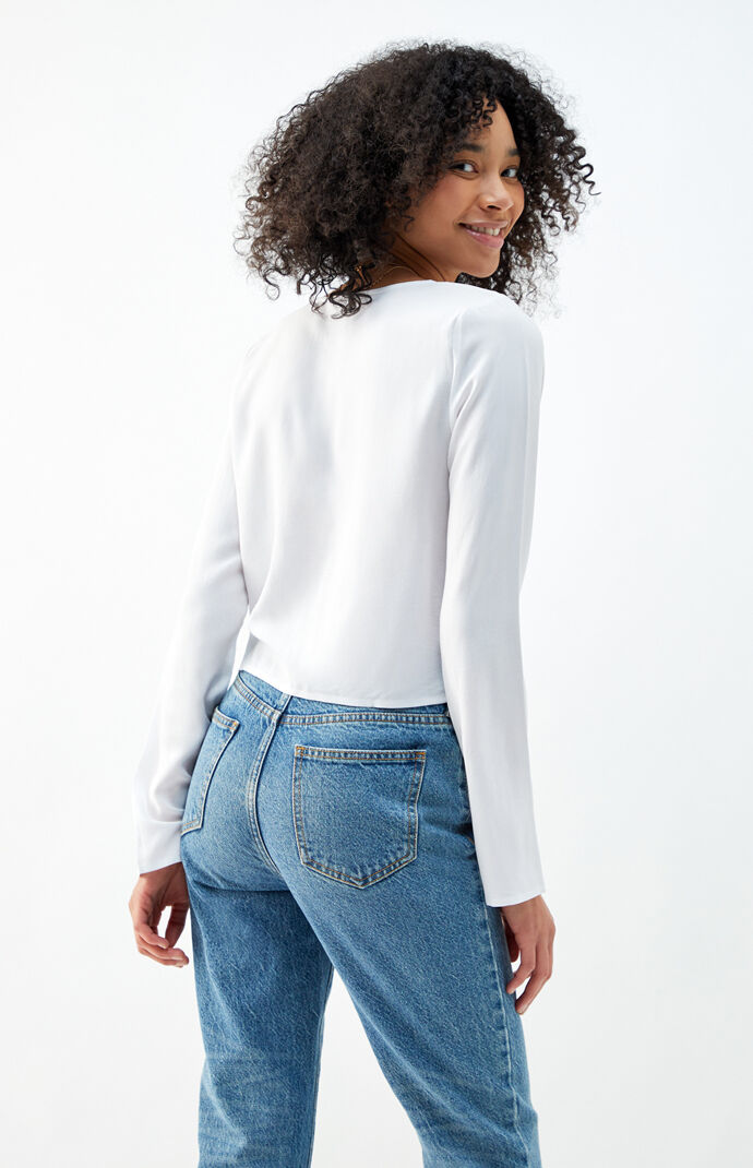Double Tie Front Top