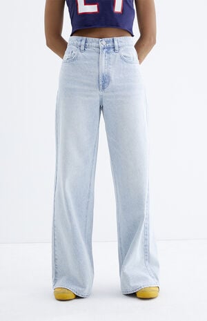 Nora Light Indigo Wide Leg Jeans