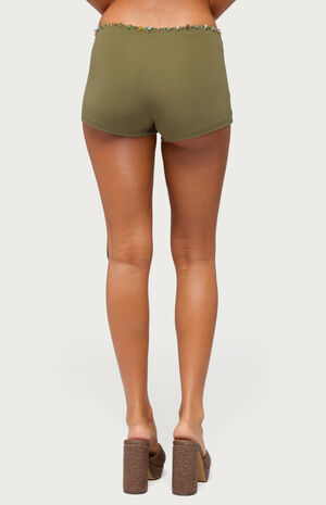 Monroah Bead Low Rise Shorts image number 3