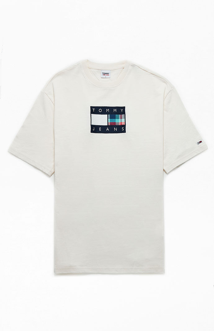Tommy jeans crest flag tee outlet