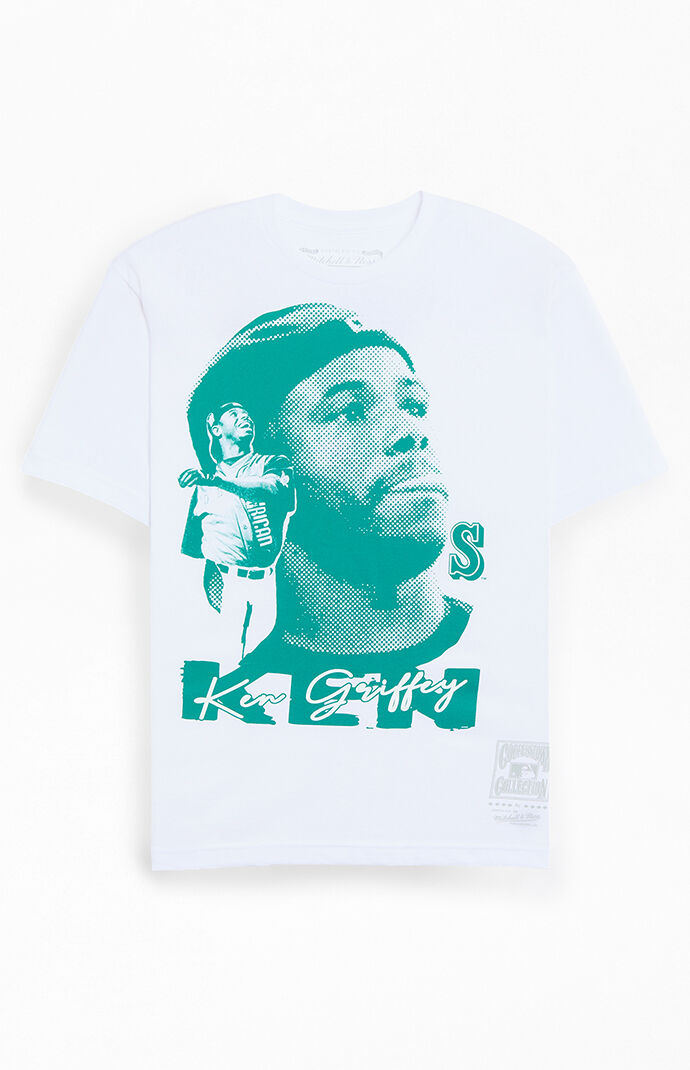 Mitchell & Ness Mural Seattle Mariners Griffey Jr. T-Shirt