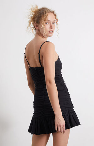 Ruffle Hem Mini Dress image number 4