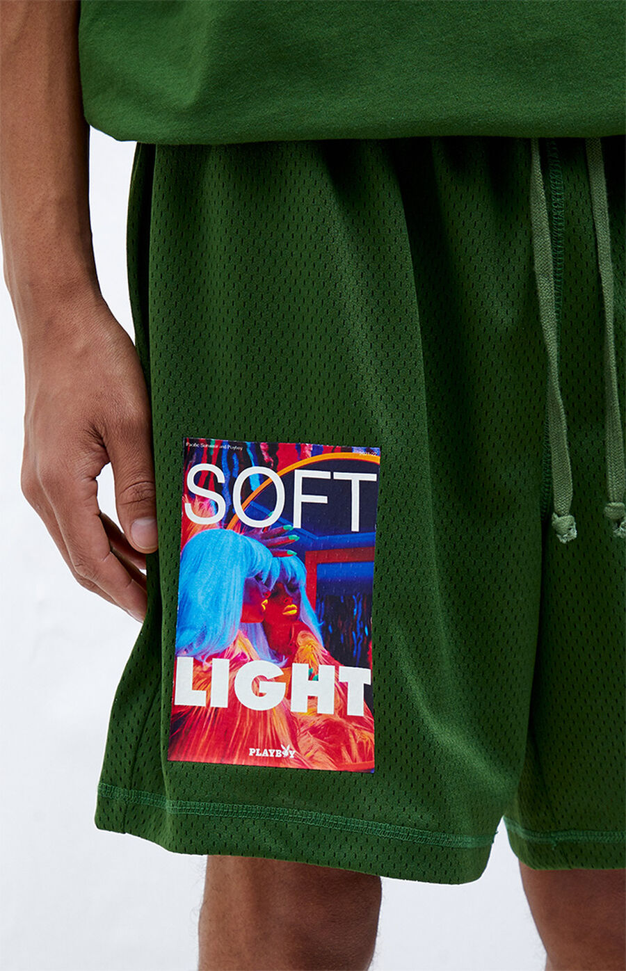 Playboy By PacSun Double Feature Mesh Shorts PacSun