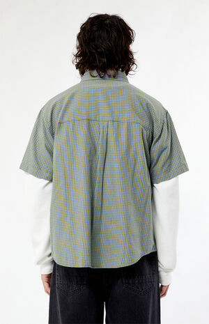 Bigwig Proof Woven Button Down Shirt image number 3