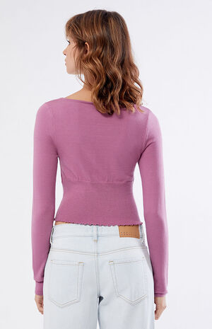 Lacey Day Sweater Top image number 4