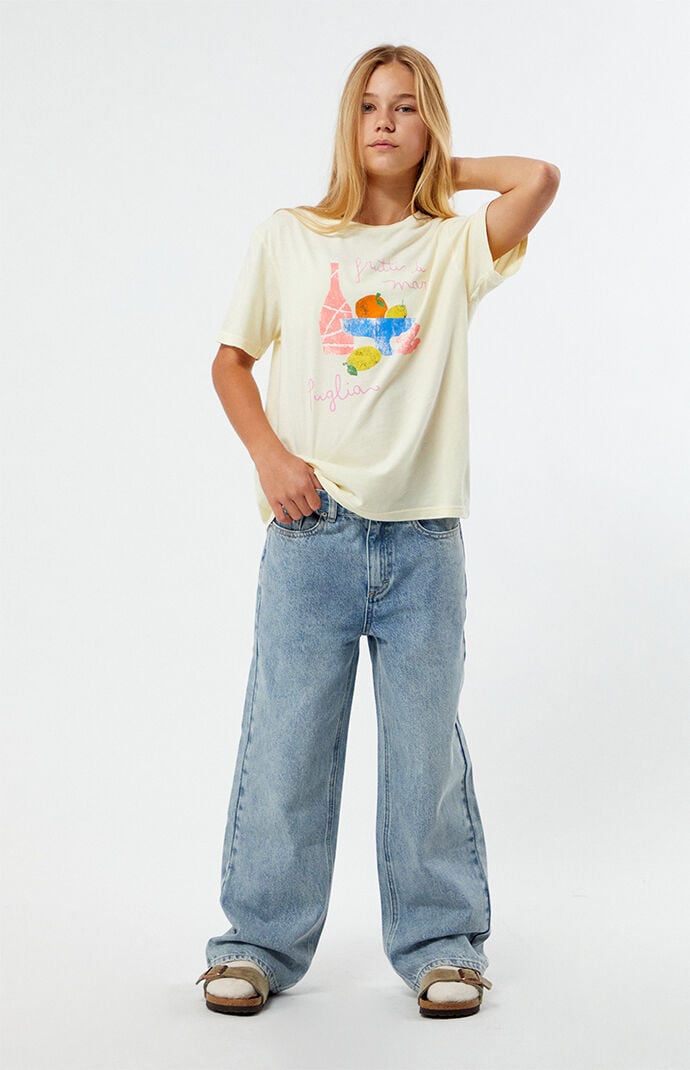 パンツ Baggy Jean 30 Light Washed Indigo Supreme Baggy Jean Light Washed Indigo Blue Denim FW24