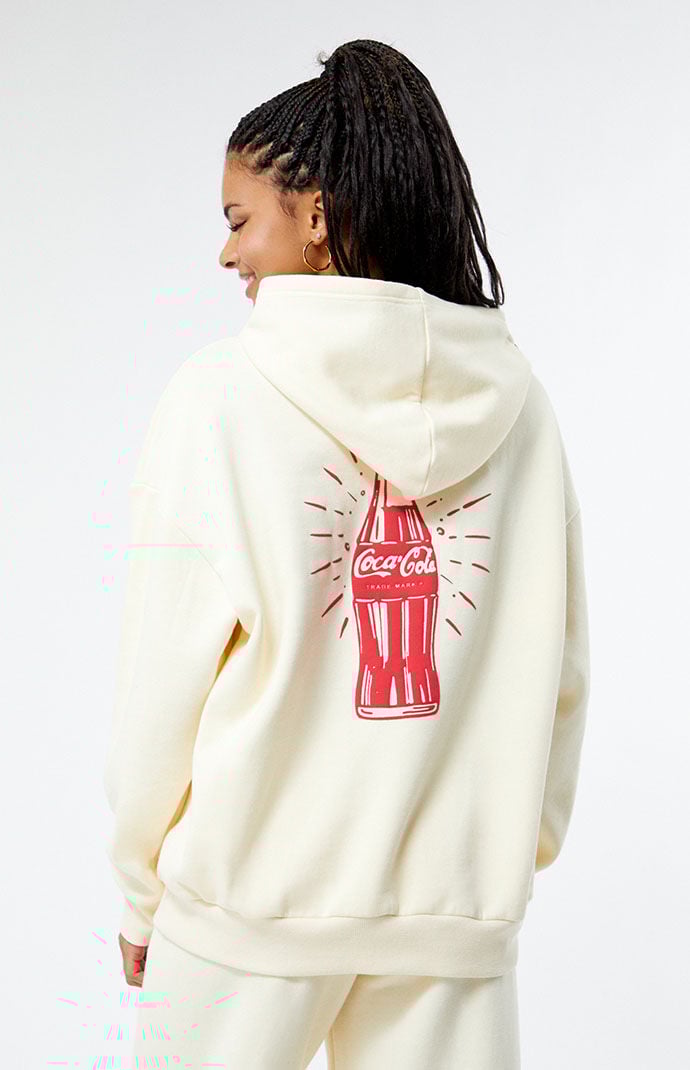 Coca cola 2025 hoodie cotton on