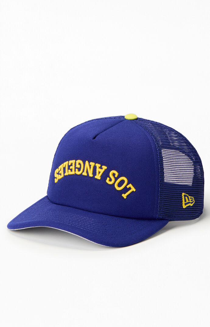 LA Rams キャップ 青色 スナップバック ロサンゼルスラムズニューエラ9FIFTYスナップバックキャップ