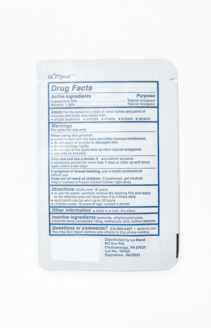 Pain Relief Patch