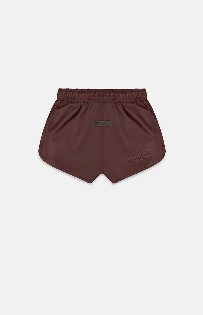 Fear of God Essentials Women's Plum Running Shorts | PacSun