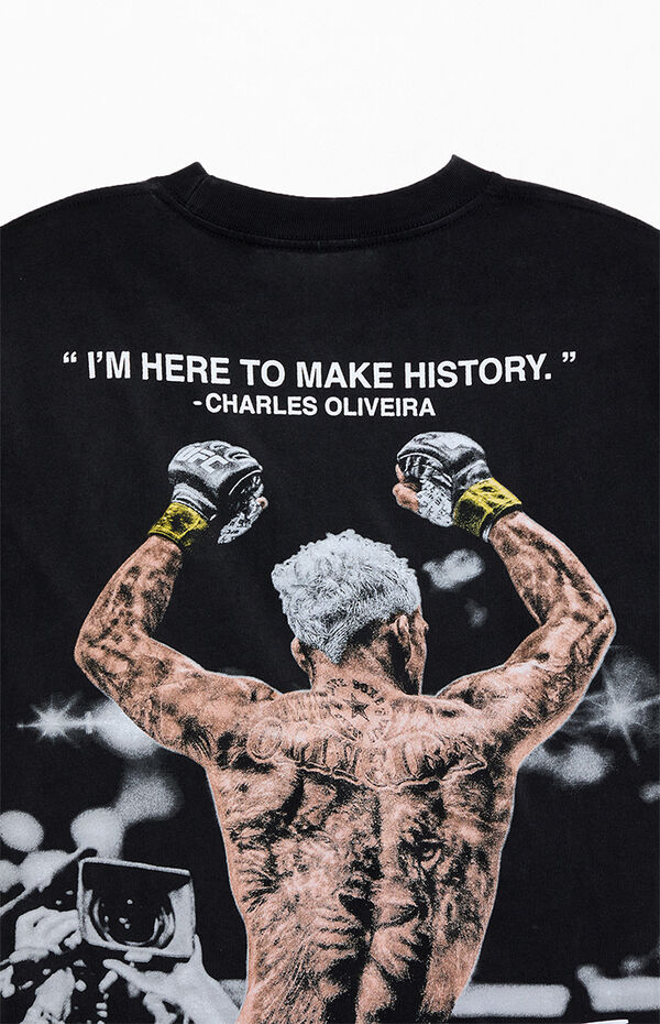 UFC Charles Oliveira Back Up Oversized T-Shirt