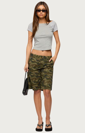 Marina Raglan Stripey T-Shirt image number 5