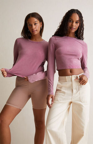 Brenn Long Sleeve Crop Top image number 1