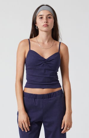 Active Soft Knotted Tank Top image number 3