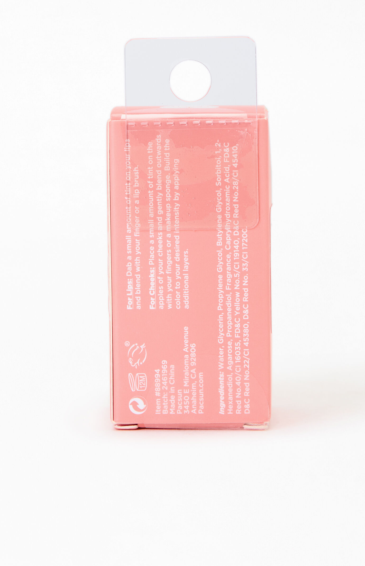 Beverly & Beck Peach Lip Cheek & Eye Jelly Tint