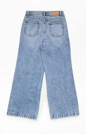 Relaxed Flare Jeans Medium Indigo image number 3