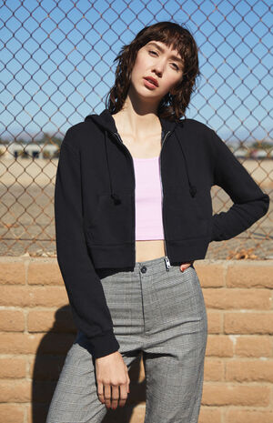 Black Crystal Hoodie image number 1