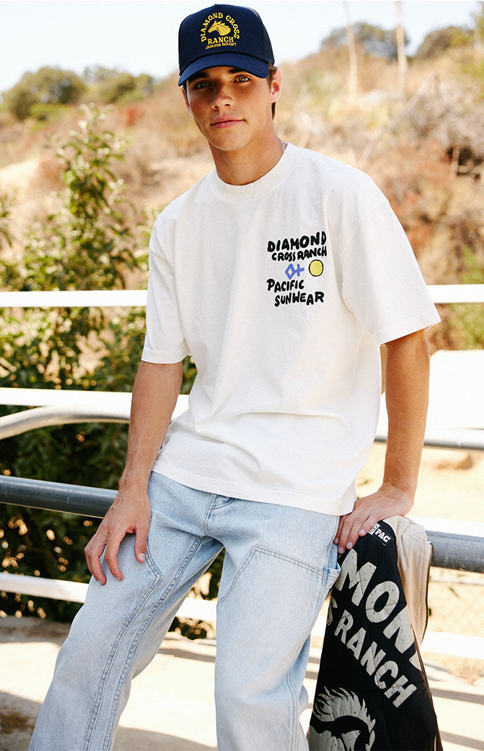 Diamond Cross Ranch x PacSun Wish You Were Here T Shirt PacSun