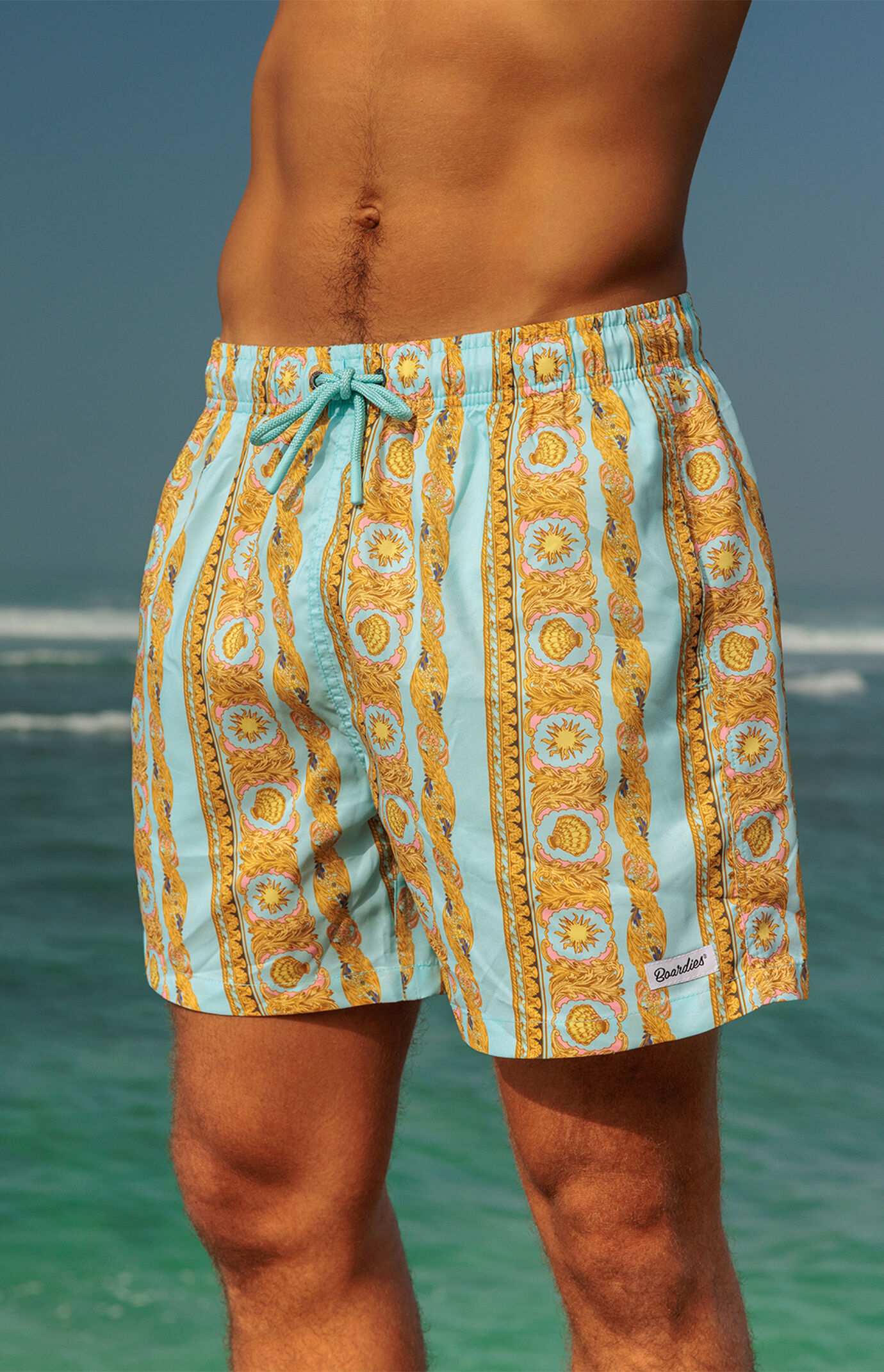 Boardies Baroque Stripe 4.5" Swim Trunks