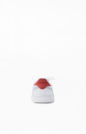 Women's White Red Navy Club C Revenge Sneakers image number 3