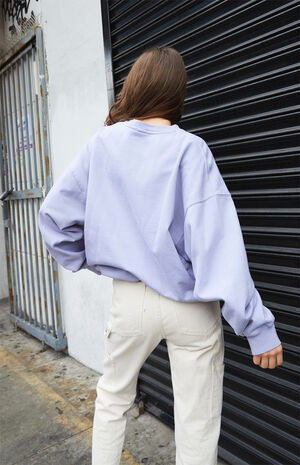 Light Blue Yosemite Crew Neck Sweatshirt image number 4