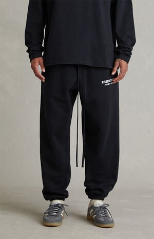 Vintage Black Classic Sweatpants image number 3