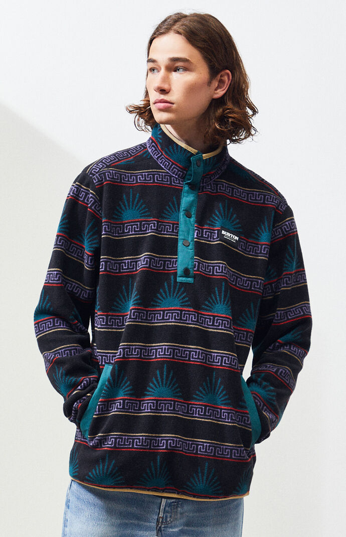 Printed Hearth Polar Fleece Pullover