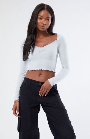 Lacey Day Sweater Top image number 2