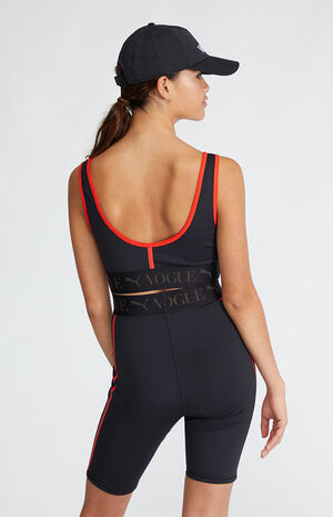 x Vogue Black Sports Bra image number 3