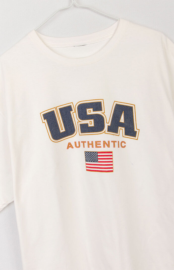 Upcycled USA T-Shirt