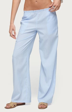Cersei Striped Low Rise Pants image number 1