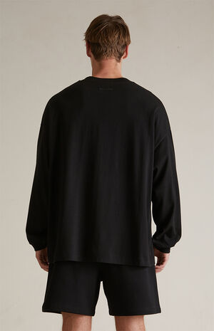Black Long Sleeve T-Shirt image number 4