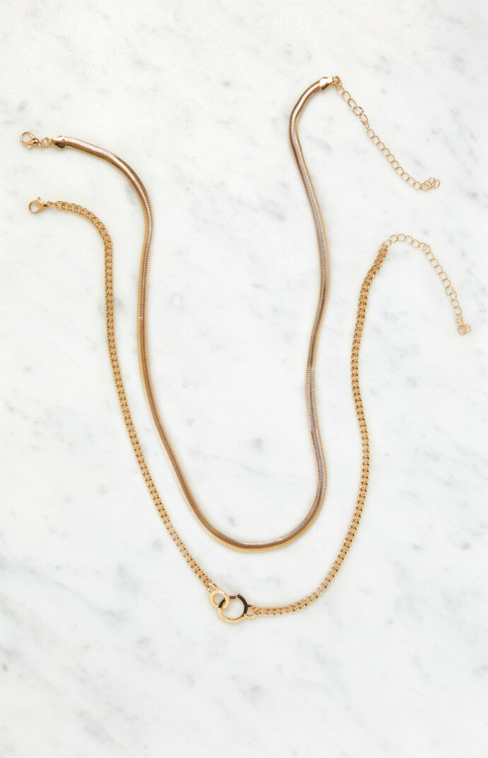 Interlocking Chain Necklace