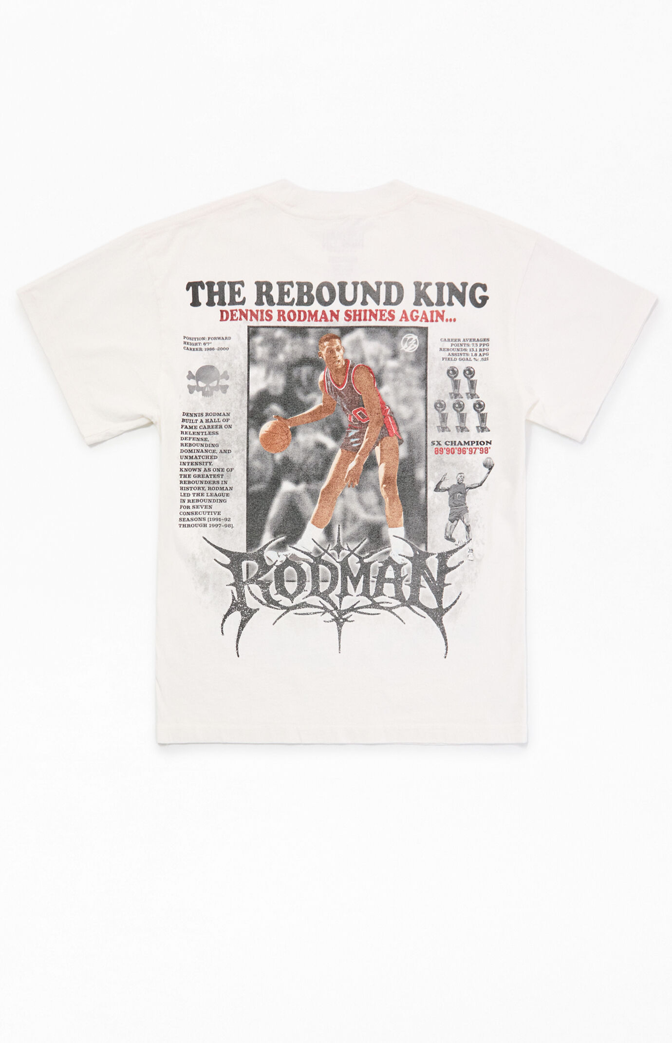 RODMAN BRAND Prolific Superstar T-Shirt