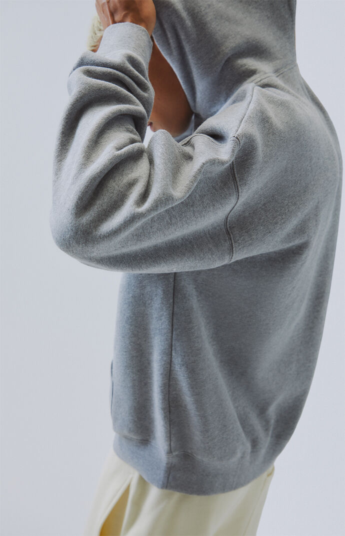 FOG - Fear Of God Essentials Gray Logo Pullover Hoodie