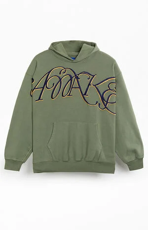 Script Oversized Hoodie image number 1