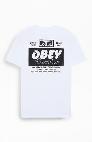 Records Buy Sell Trade Heavyweight Boxy T-Shirt image number 1